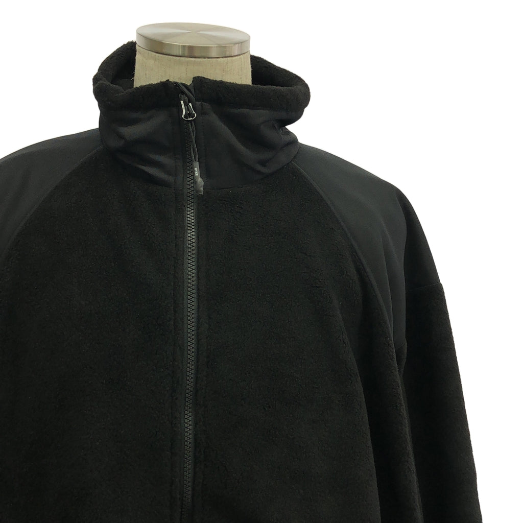 海克 | 2023秋冬 |抓絨大衣 | XL |黑色|男士