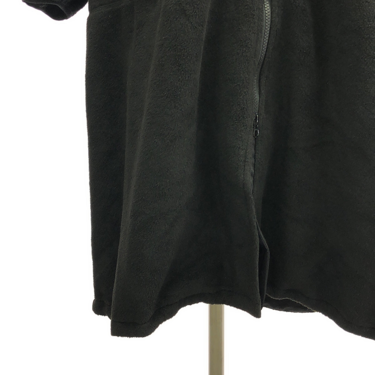 HYKE / ハイク | 2023AW | FLEECE COAT / フリースコート | XL | ブラック | メンズ