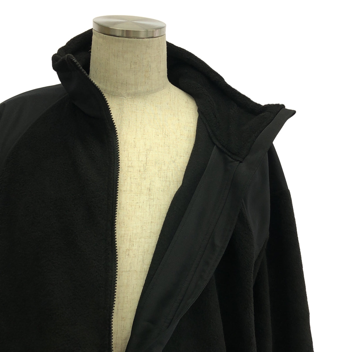海克 | 2023秋冬 |抓絨大衣 | XL |黑色|男士