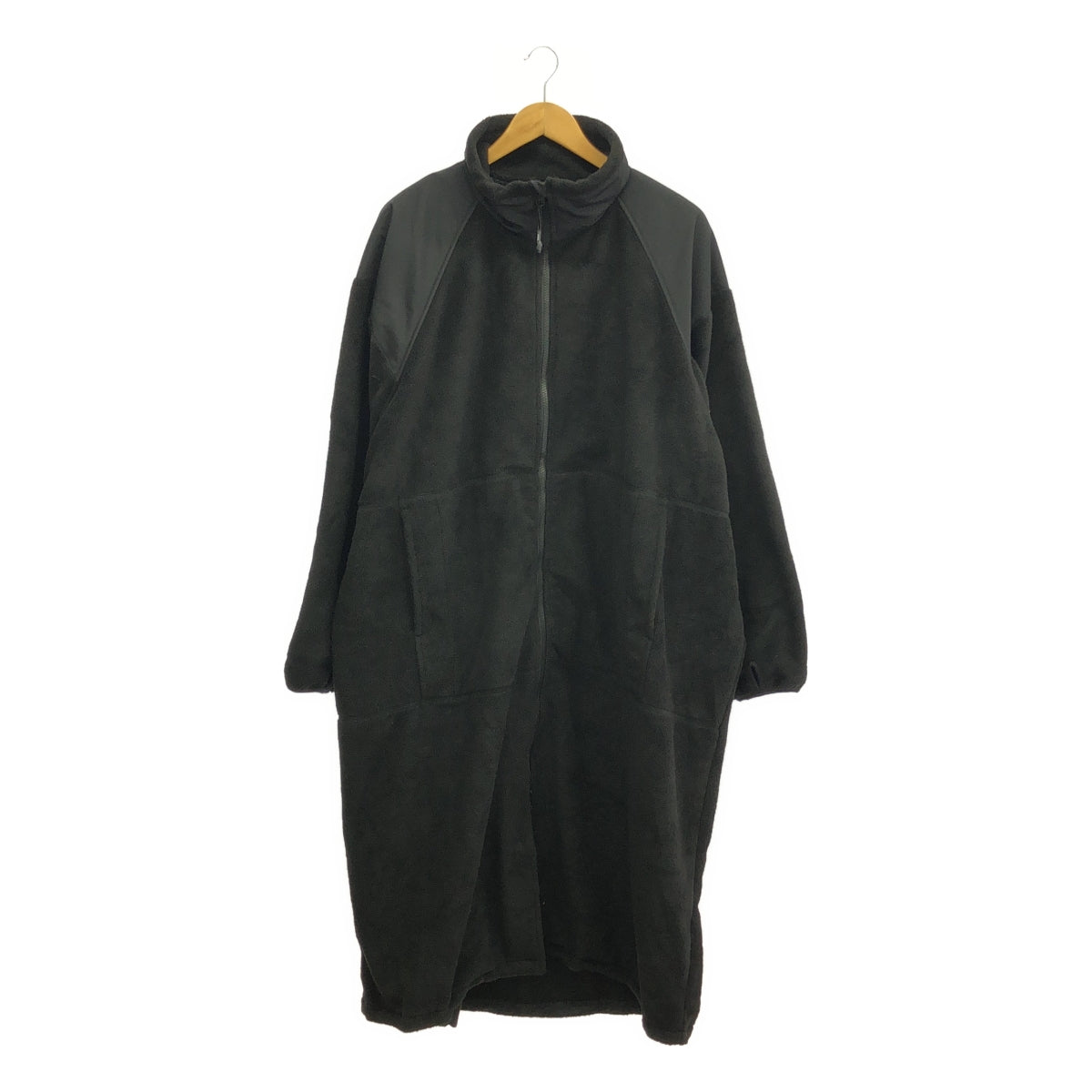 海克 | 2023秋冬 |抓絨大衣 | XL |黑色|男士