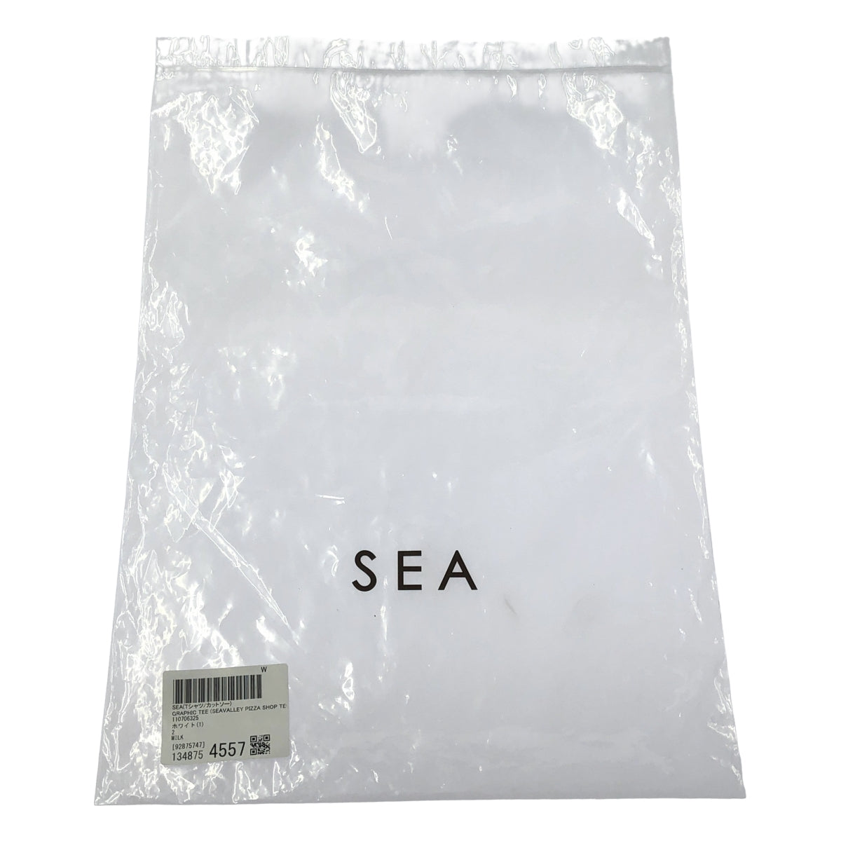 SEA | 圖案 T 卹 (SEAVALLEY PIZZA SHOP T 卹) / 圖案印花 T 卹 | 尺寸 2 | 女款