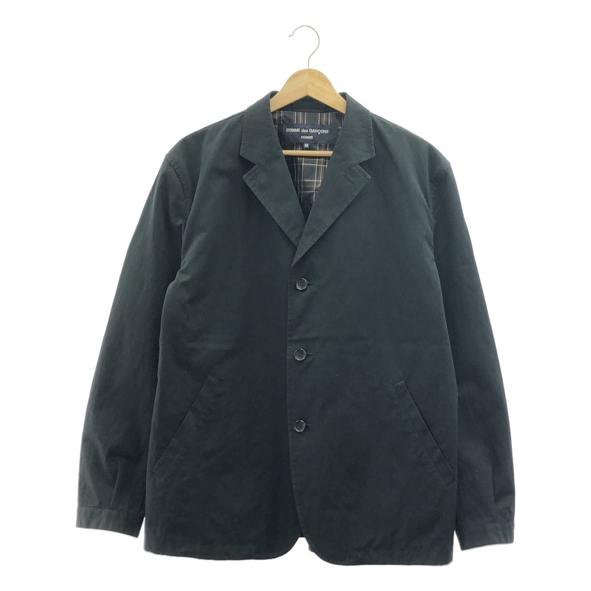 COMME des GARCONS HOMME / コムデギャルソンオム | 2021SS | コットン ナイロン テーラードジャケット | M |
