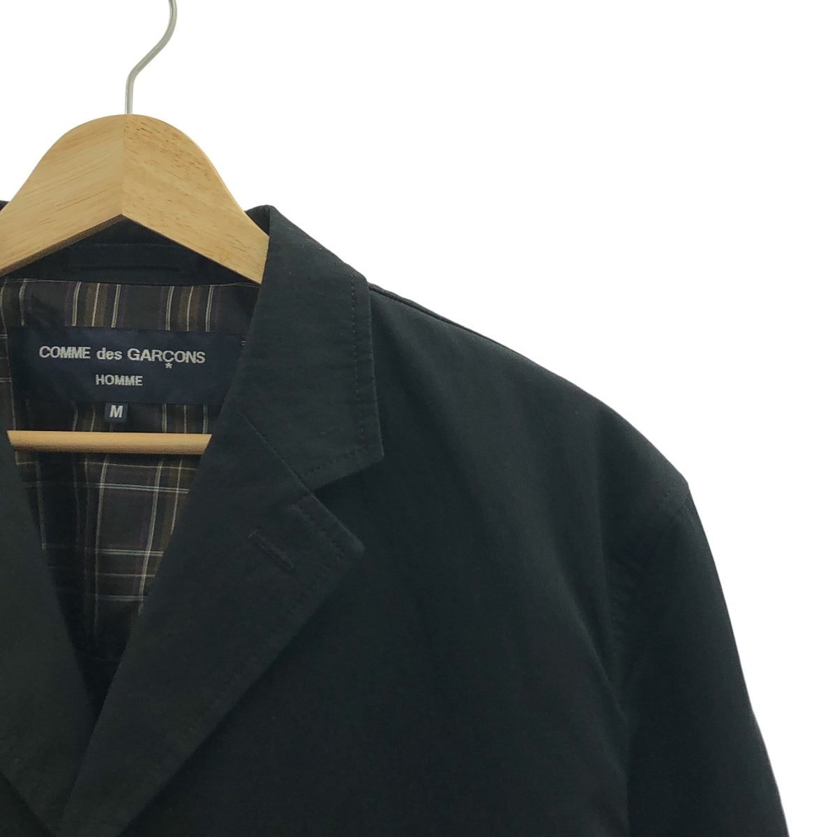 COMME des GARÇONS HOMME | 2021 春夏 |棉尼龍訂製外套 |尺寸 M |海軍|男士