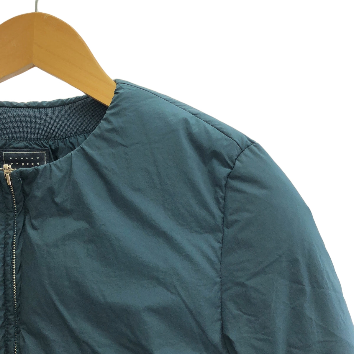 [狀況良好] mina perhonen / mina perhonen |玻璃紙羽絨外套| 38 |綠色|女性的