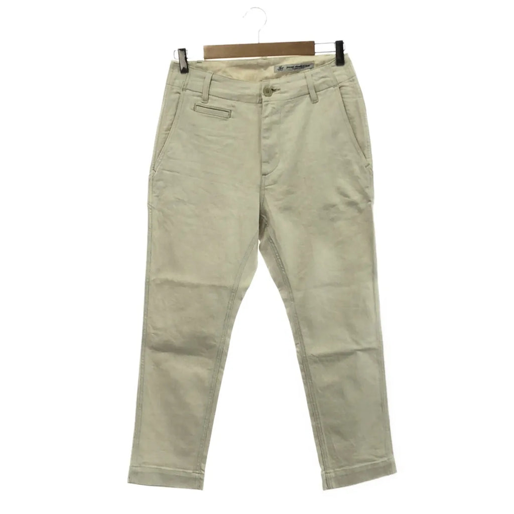 journal standard luxe / ジャーナルスタンダードラックス | 2020AW | 10ozストレッチデニム テーパーパンツ | S | アイボリー | レディース