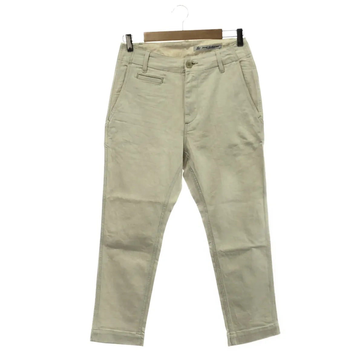 journal standard luxe / ジャーナルスタンダードラックス | 2020AW | 10ozストレッチデニム テーパーパンツ | S | アイボリー | レディース
