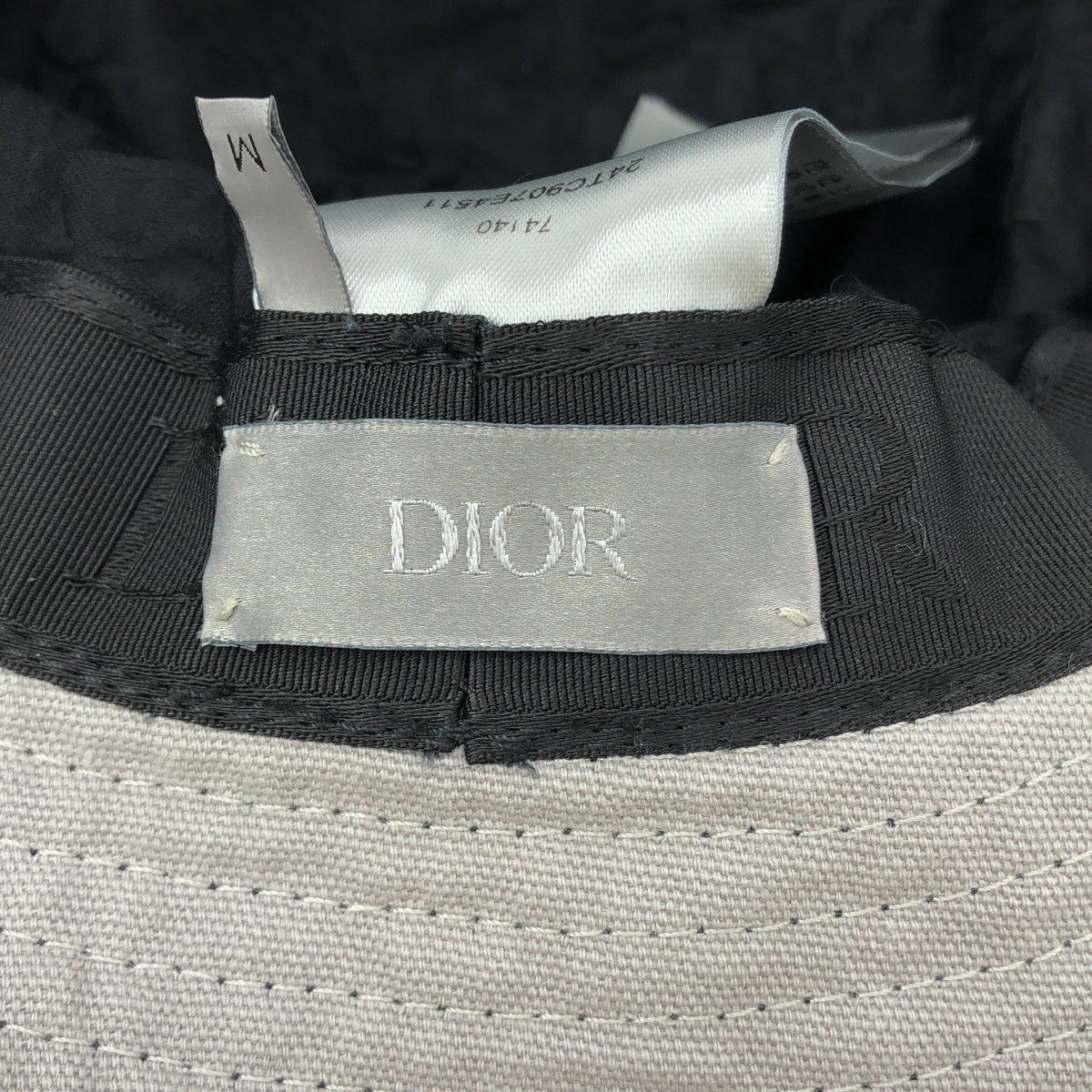 Dior / ディオール | Bucket Hat  / ロゴ バケットハット 帽子 / ユニセックス | M | black | メンズ