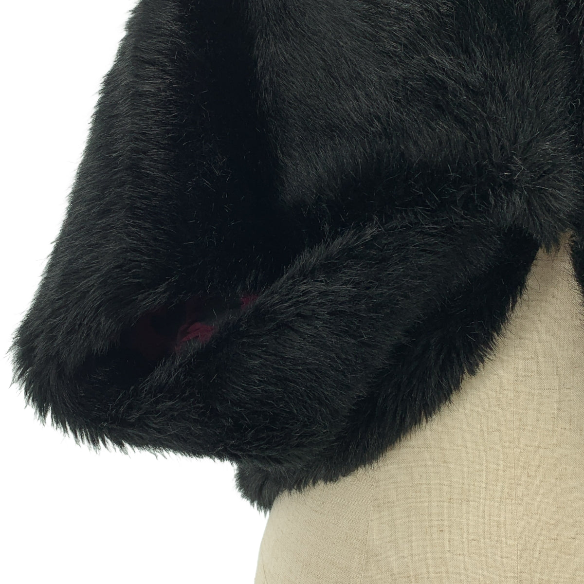 tricot COMME des GARCONS / トリココムデギャルソン | 2004AW | 変形 フルジップ ファー ジャケット / 総柄裏地 | M | レディース