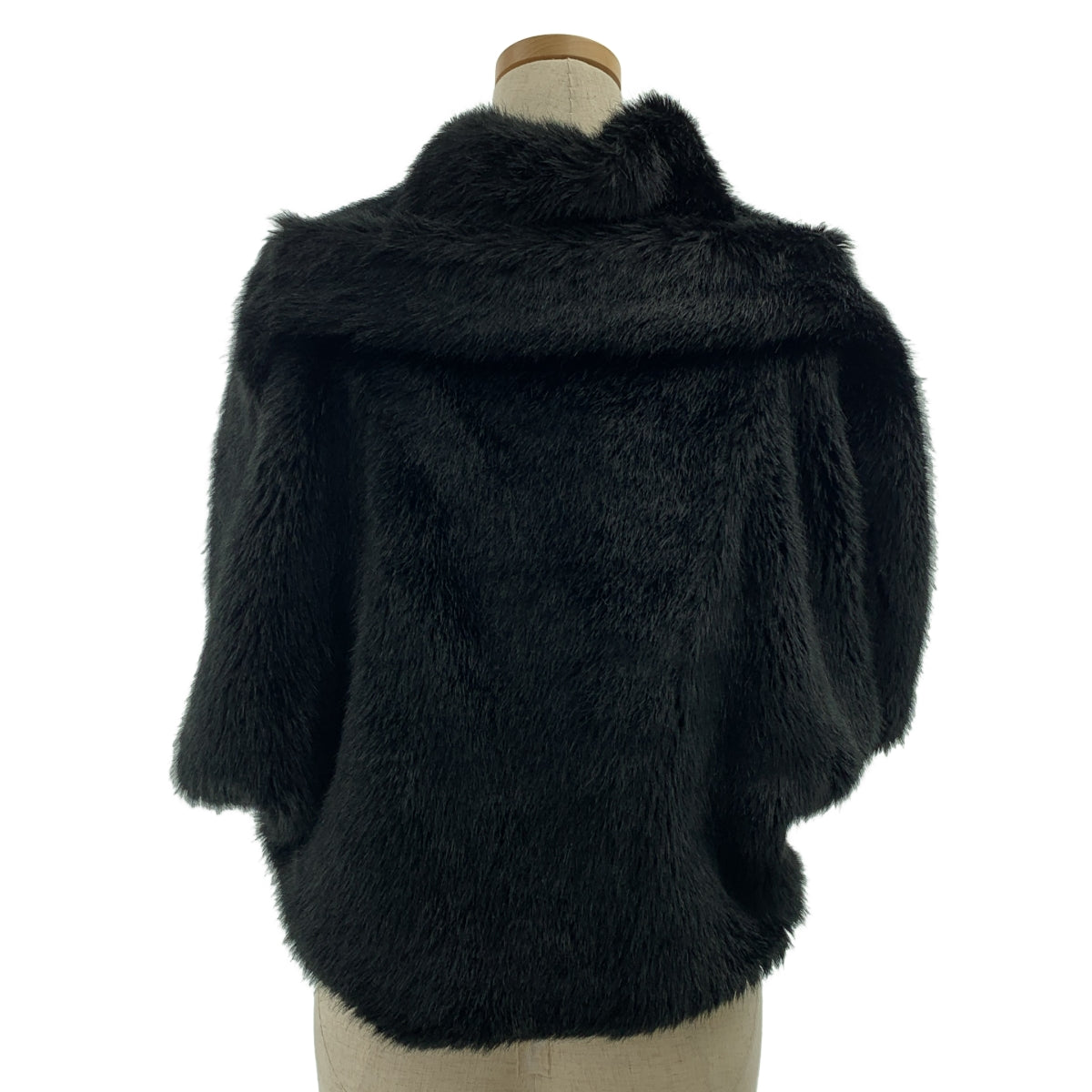 tricot COMME des GARCONS / トリココムデギャルソン | 2004AW | 変形 フルジップ ファー ジャケット / 総柄裏地 | M | レディース