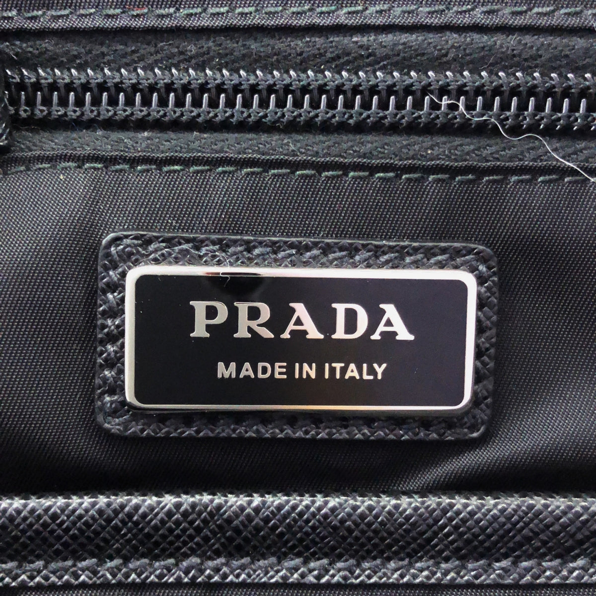 【美品】  PRADA / プラダ | ZAINO Re-Nylon  / 2VZ019 ナイロン マルチポケット バックパック リュック / ユニセックス | NERO | メンズ