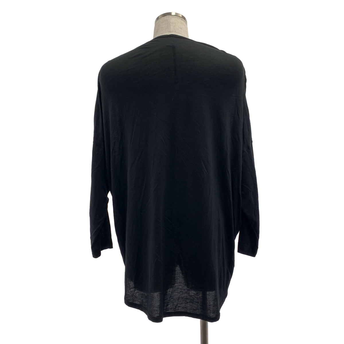 NO CONTROL AIR / ノーコントロールエア | テンセル クリスピー 天竺 カーディガン | M | ブラック | メンズ