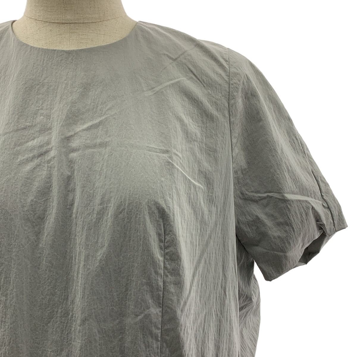 SHE Tokyo / シートーキョー | ギャザー ボリューム バックジップ バルーン ドレス ワンピース | F |