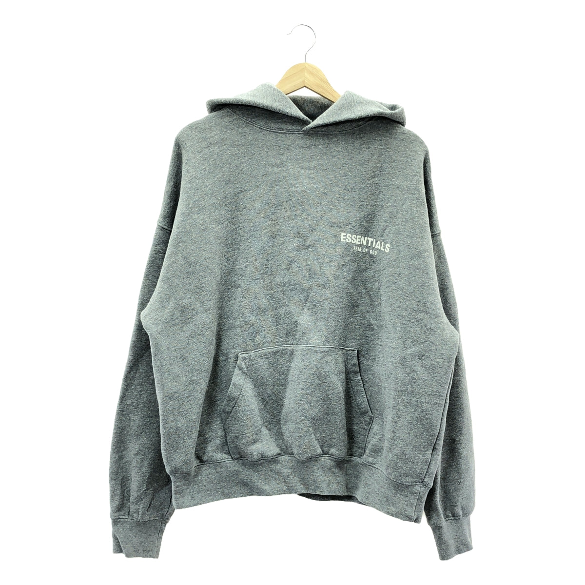 FOG ESSENTIALS / エフオージーエッセンシャルズ | ロゴプリント スウェットパーカー | S | グレー | メンズ