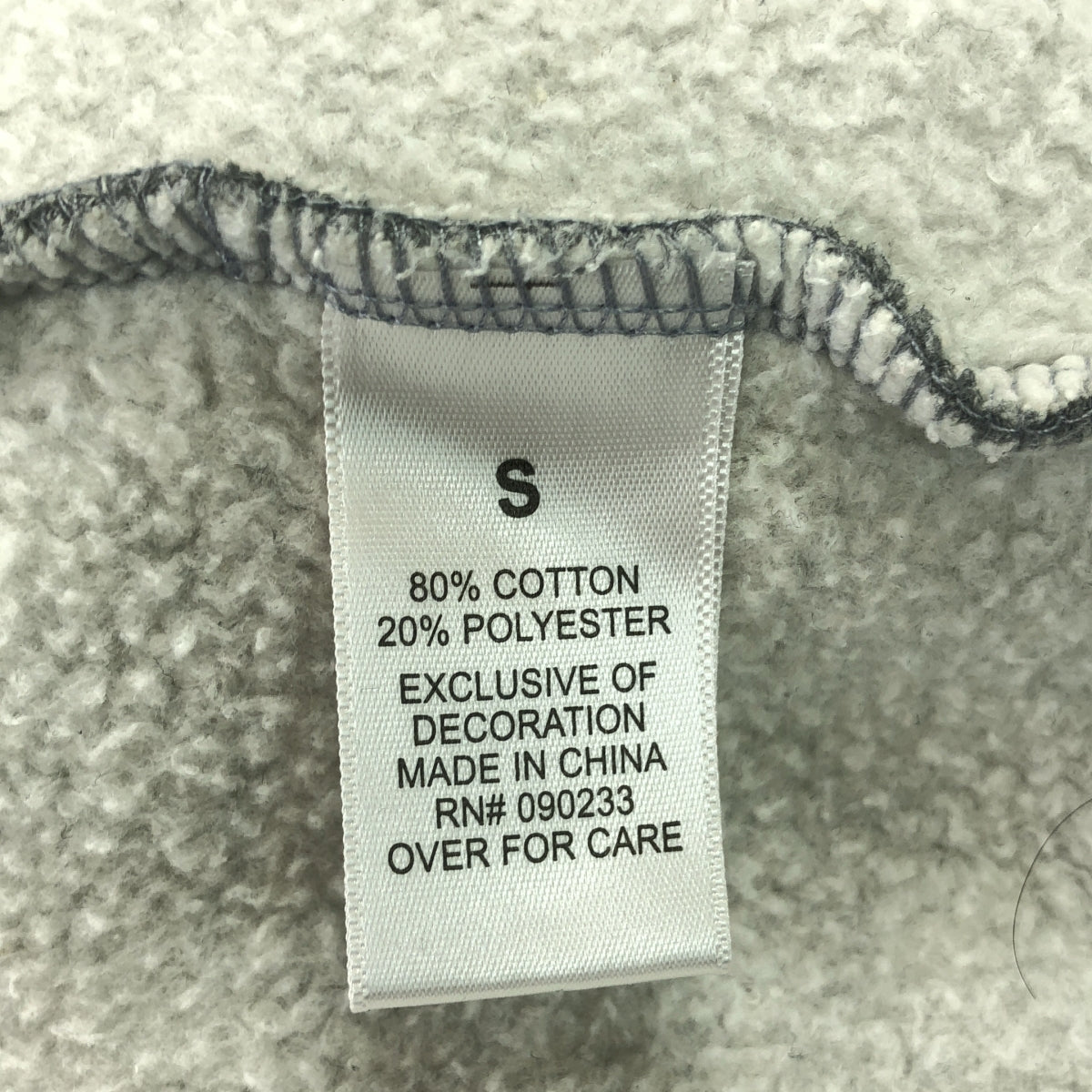 FOG ESSENTIALS / エフオージーエッセンシャルズ | ロゴプリント スウェットパーカー | S | グレー | メンズ