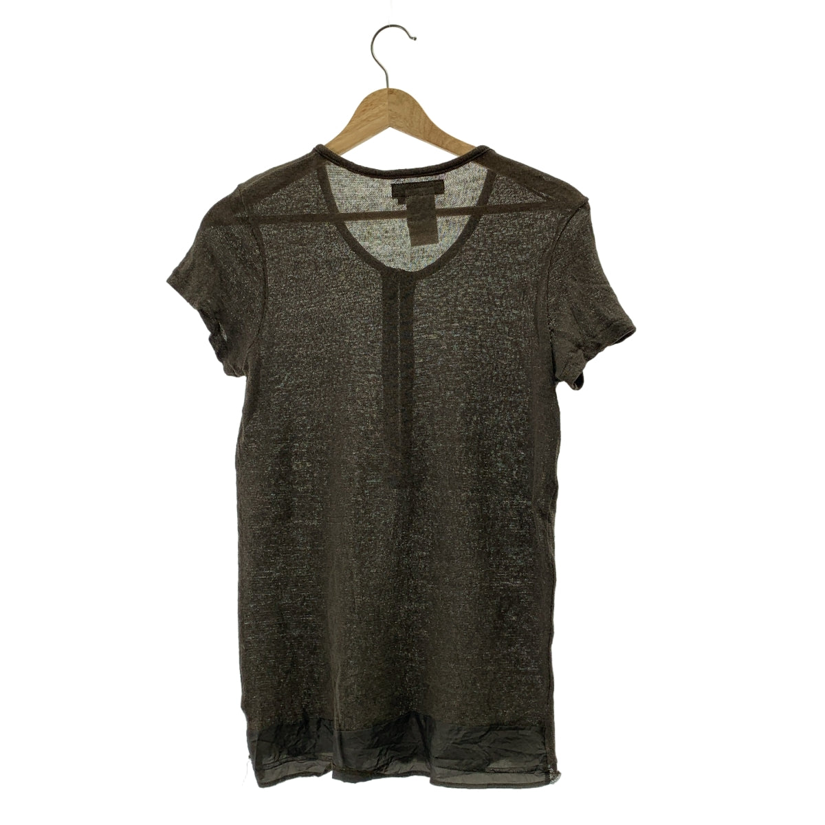 Y's / Y's Yohji Yamamoto | 2011秋冬系列 | 亞麻拉鍊網眼針織衫 | 3碼 | 女款