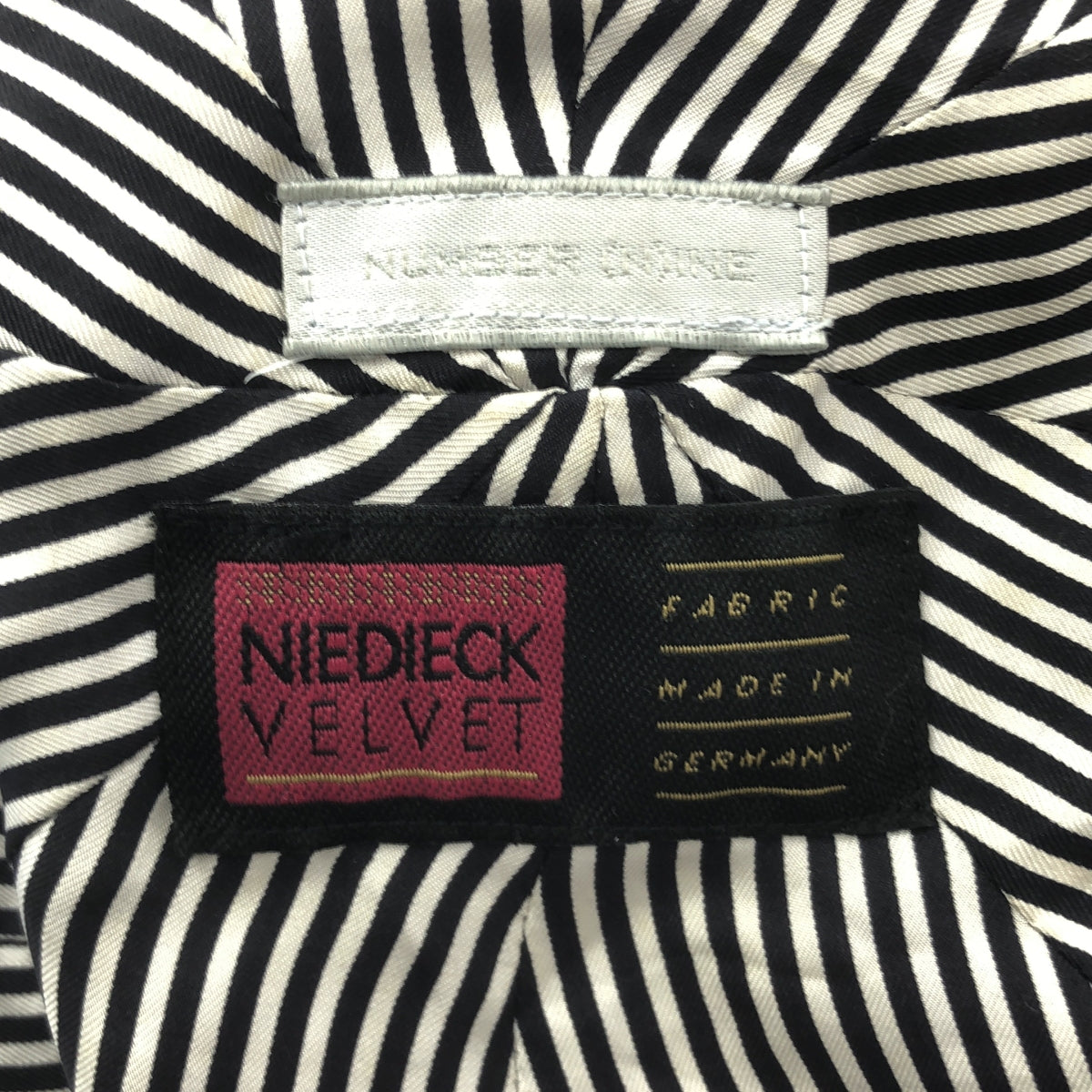 NUMBER NINE / ナンバーナイン | ラメミックス ベルベット キャスケット | M | その他