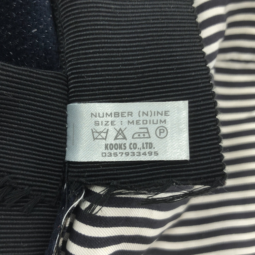 NUMBER NINE / ナンバーナイン | ラメミックス ベルベット キャスケット | M | その他