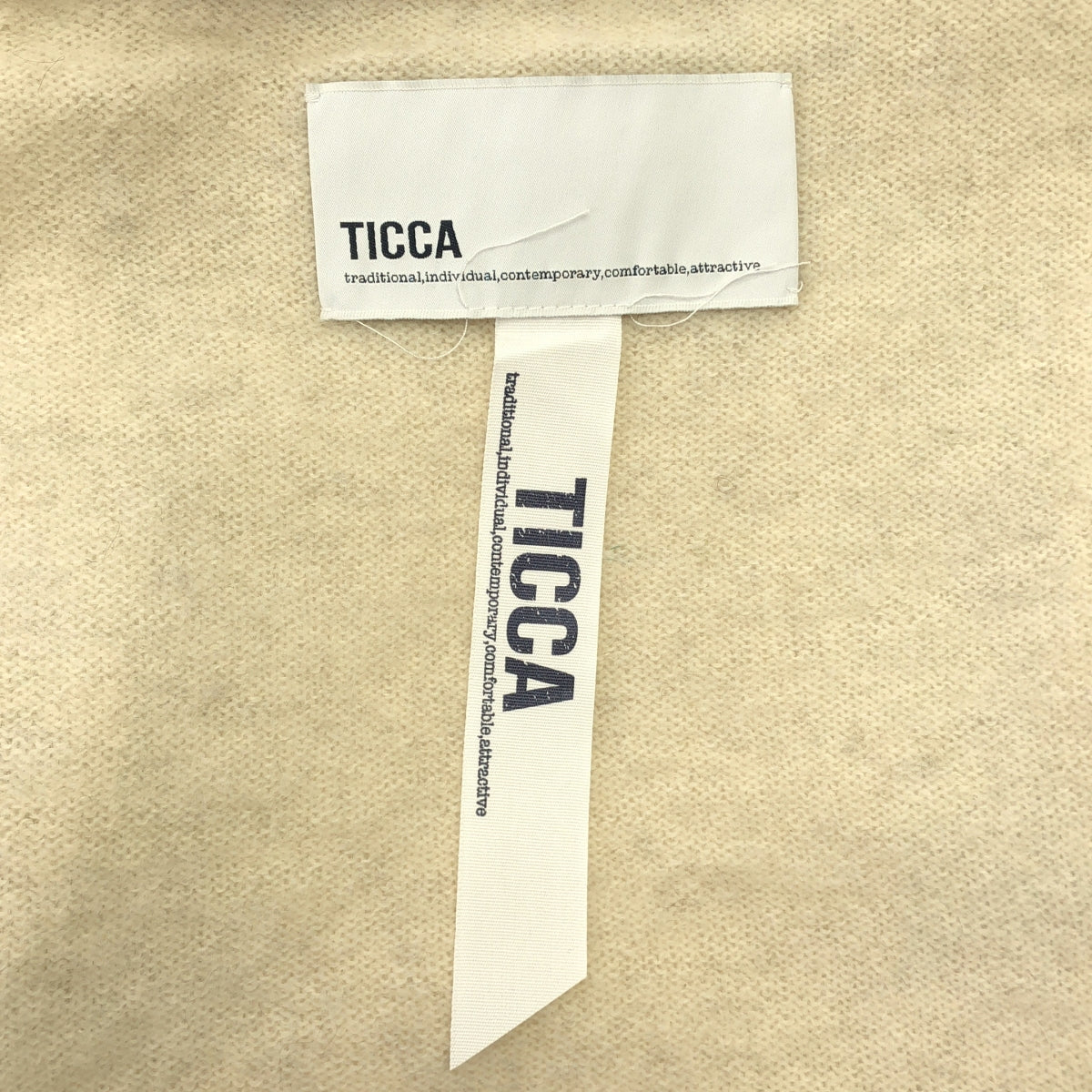 TICCA / 티카 | YAK TURTLENECK PULLOVER 야크 터틀넥 풀오버 니트 | F | 여성
