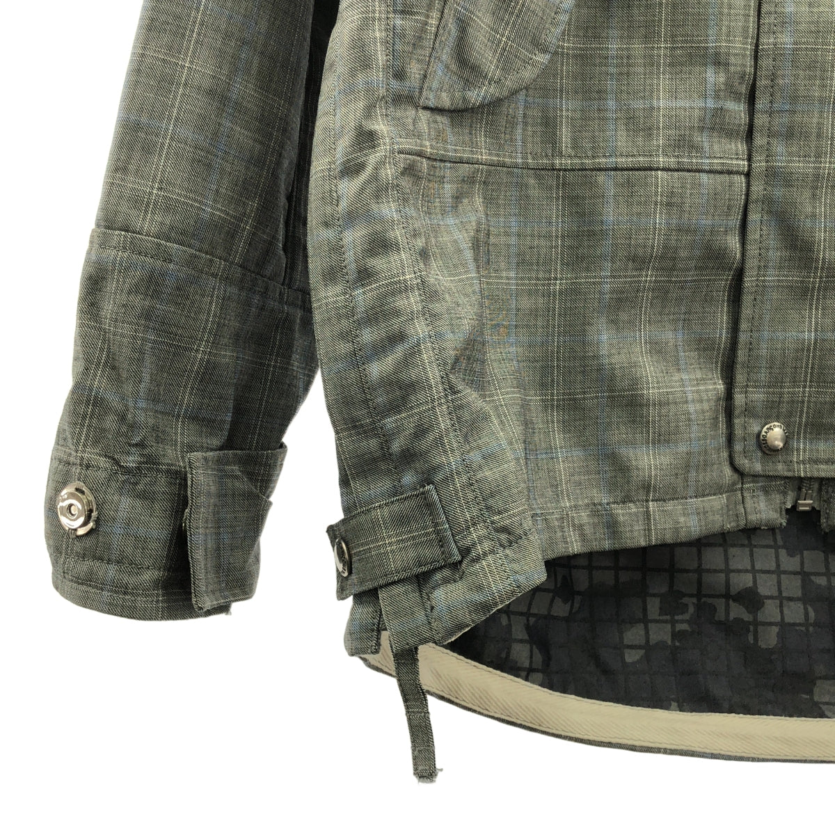 JUNYA WATANABE COMME des GARCONS MAN / 준야 와타나베 콤 데 갤슨맨 | 2019SS | 글렌 체크 울 푸드 재킷 | S |