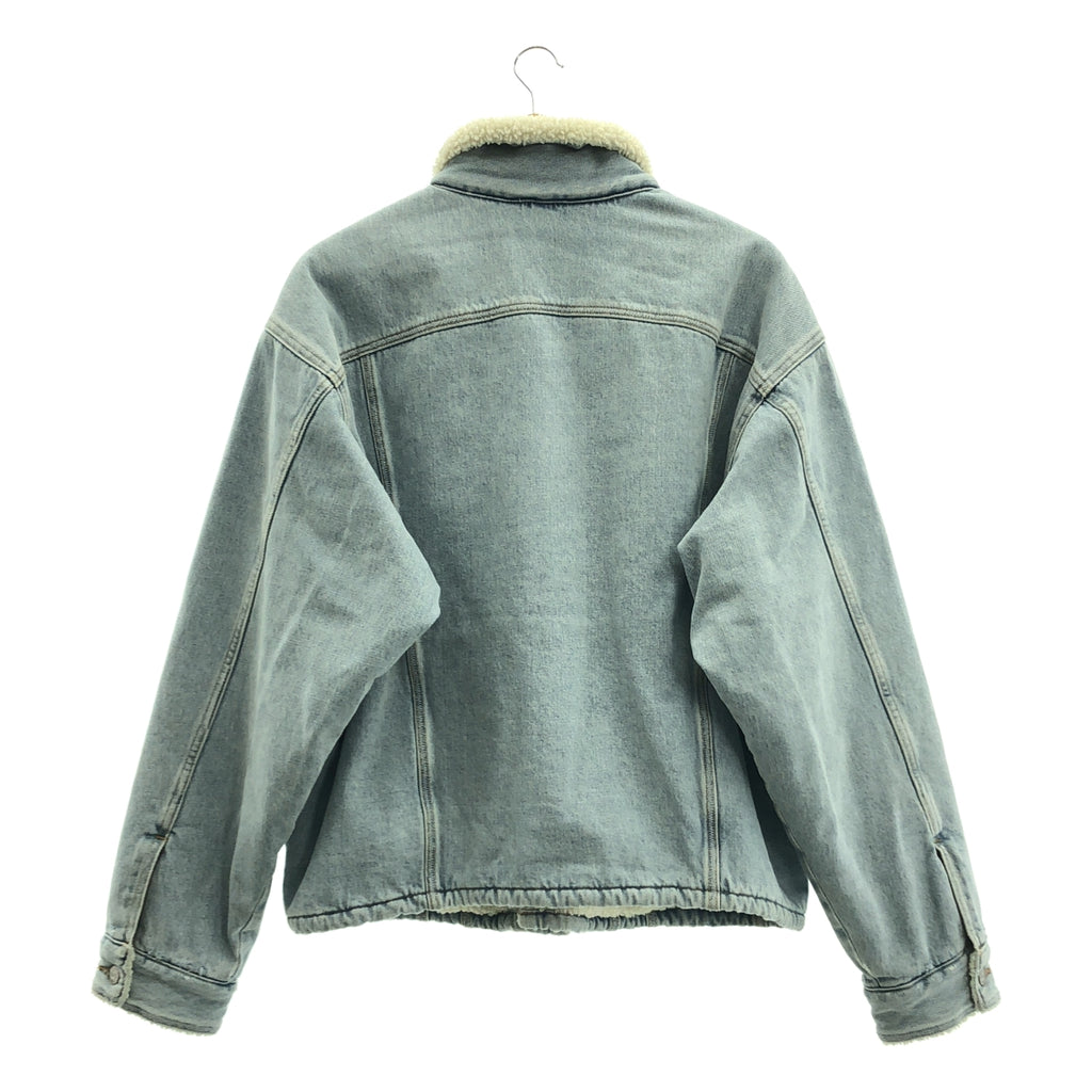 ERL / イーアールエル | × Lev's リーバイス Sherpa Trucker DENIM シェルパ トラッカー ボア デニムジャケット | L | メンズ
