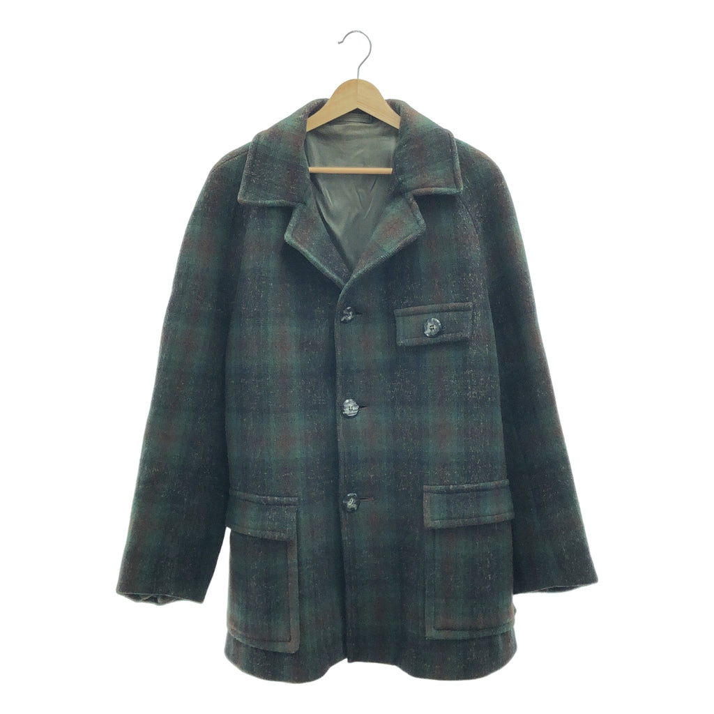 VINTAGE / ヴィンテージ古着 | 推定40-50s ヴィンテージ チェック ウール スポーツジャケット | マルチカラー | メンズ