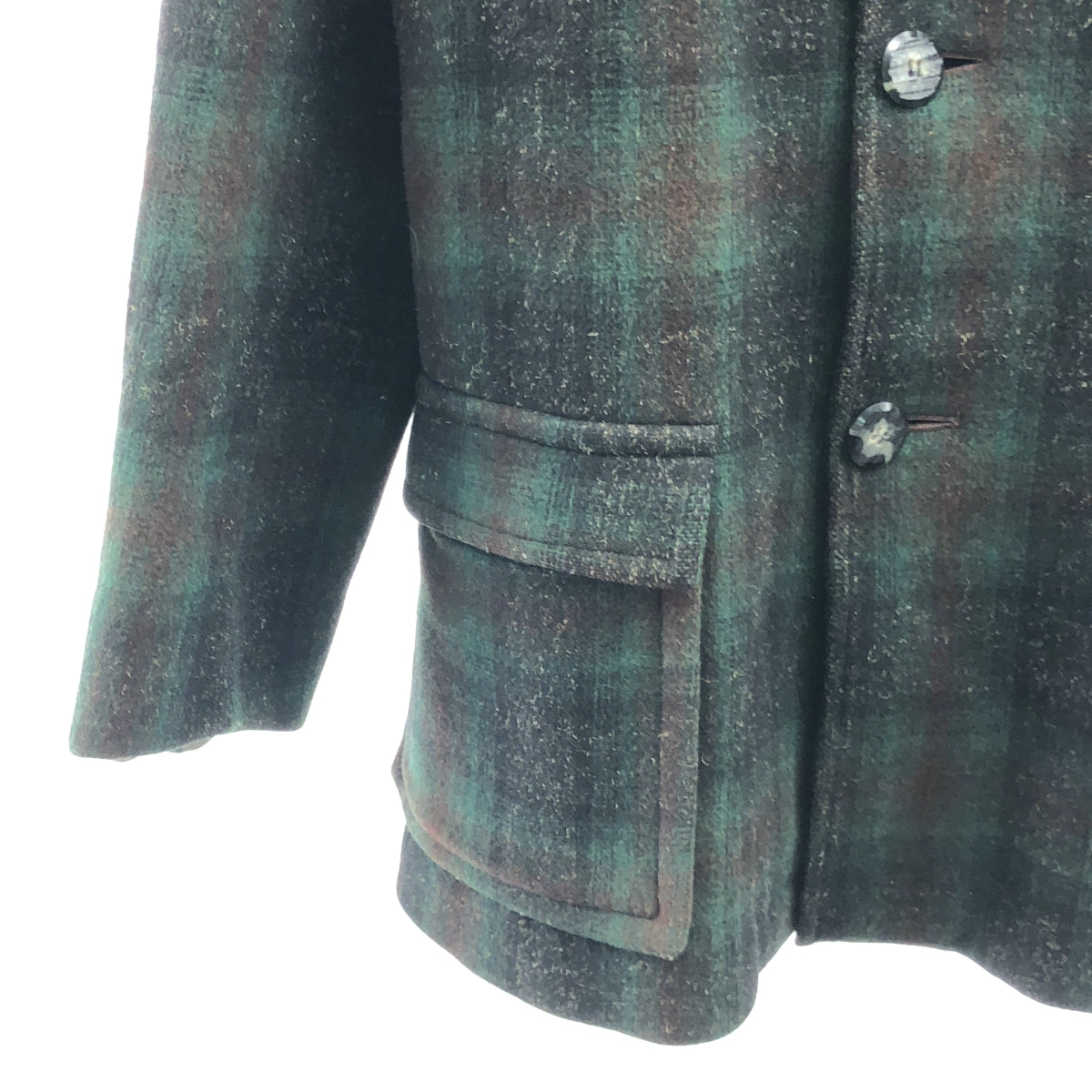 VINTAGE / ヴィンテージ古着 | 推定40-50s ヴィンテージ チェック ウール スポーツジャケット | マルチカラー | メンズ