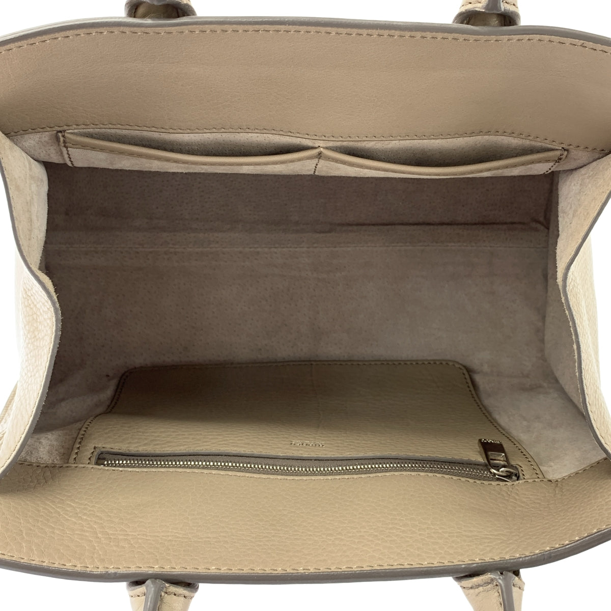 HIROFU / 히로후 | H 로고 시보 가죽 가죽 핸드백 |