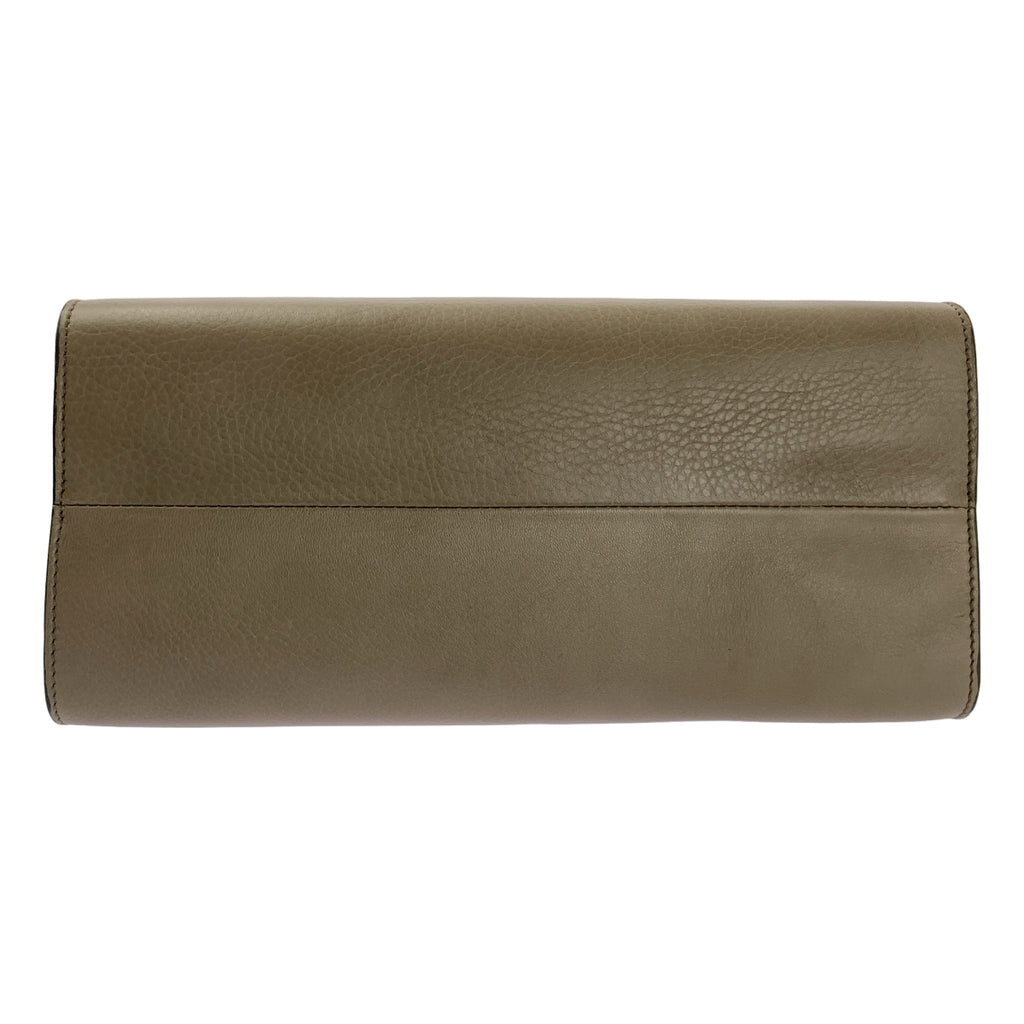 HIROFU / 히로후 | H 로고 시보 가죽 가죽 핸드백 |