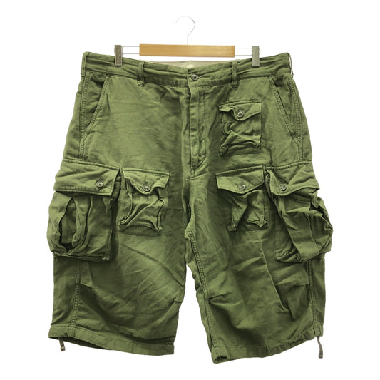 Engineered Garments | FA Short | Drawstring Pocket Military Wide Shorts | XL | Men's