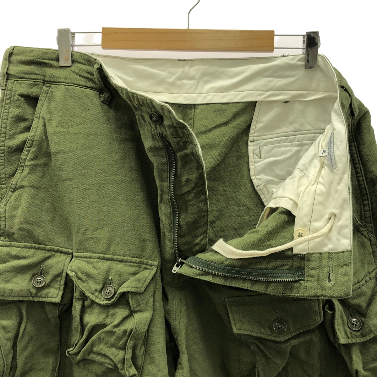 Engineered Garments | FA Short | Drawstring Pocket Military Wide Shorts | XL | Men's