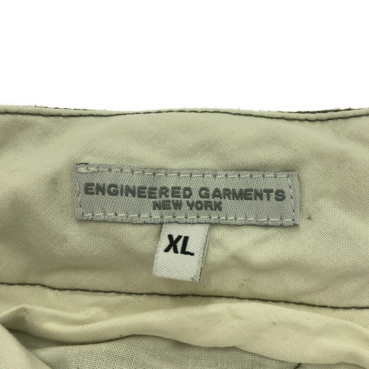 Engineered Garments | FA Short | Drawstring Pocket Military Wide Shorts | XL | Men's