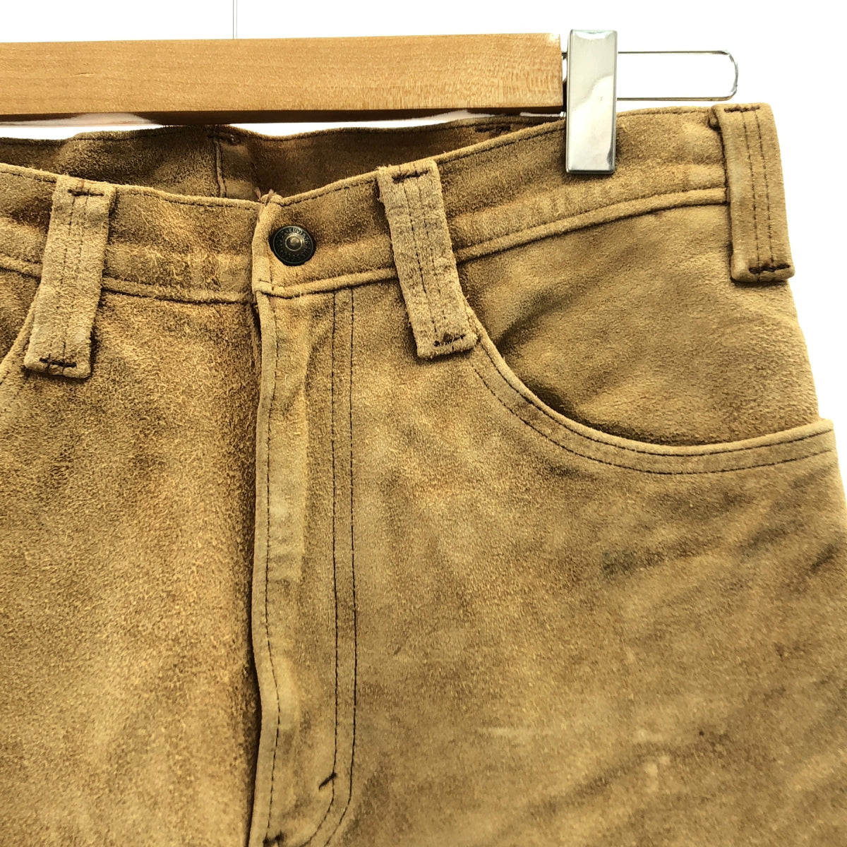 Levi's / リーバイス | 1960s | 517 BIGE 42TALON ジップ スエード ブーツカット パンツ |