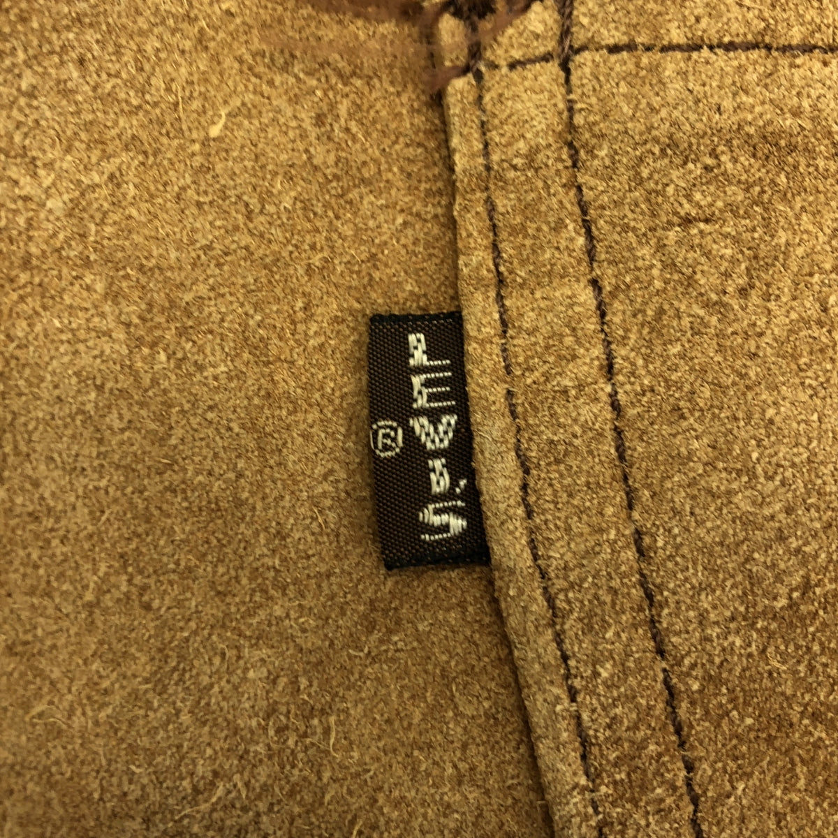 Levi's / リーバイス | 1960s | 517 BIGE 42TALON ジップ スエード ブーツカット パンツ |