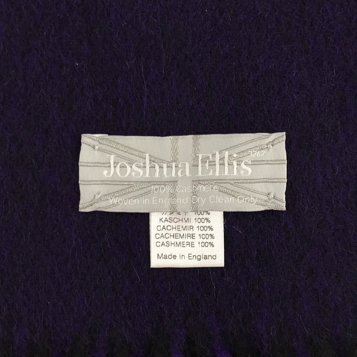 JOSHUA ELLIS / ジョシュアエリス | cashmere 100％ / カシミヤ フリンジ 大判ストール マフラー / ユニセックス |
