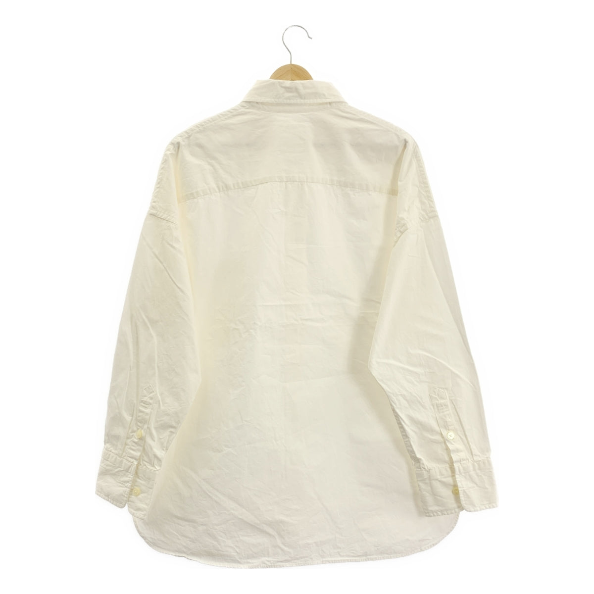 MADISON BLUE / 매디슨 블루 | MADAME WASHED OUT SHIRT / 마담 워시드 아웃 오버 셔츠 블라우스 | 01 (S) | 여성