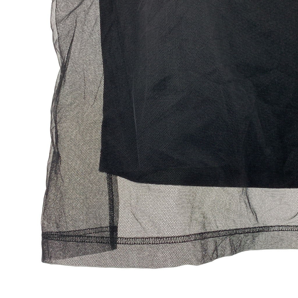 COMME des GARCONS HOMME PLUS / 콤데 갤슨 옴플루스 | 2025SS | 튈 레이어드 롱 탱크탑 | S |