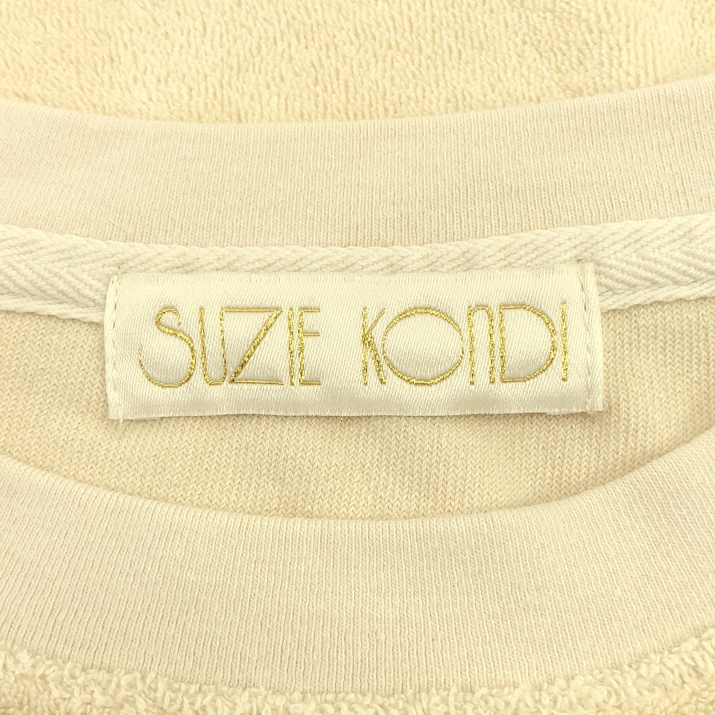 Suzie Kondi / スージー コンディ | パイル クルーネック タンクトップ | S |