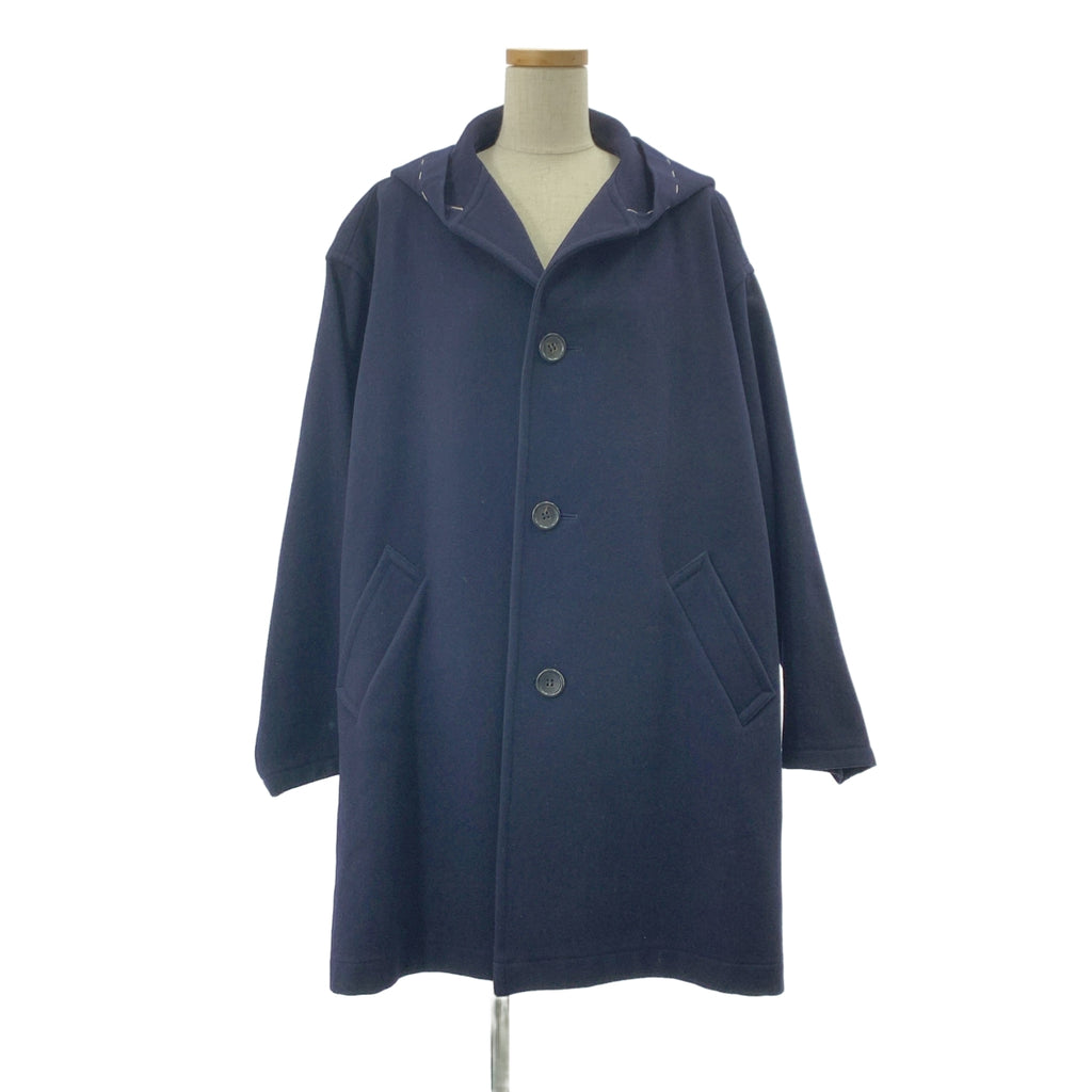 Y's / ワイズヨウジヤマモト | 1999SS | ウール ナイロン ステッチ フーデッドコート |