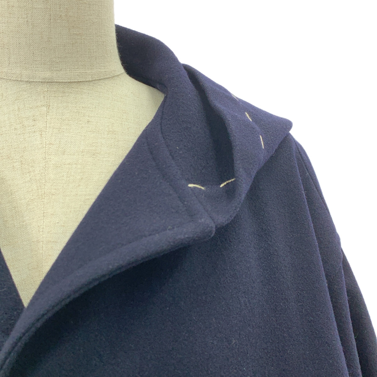 Y's / ワイズヨウジヤマモト | 1999SS | ウール ナイロン ステッチ フーデッドコート |