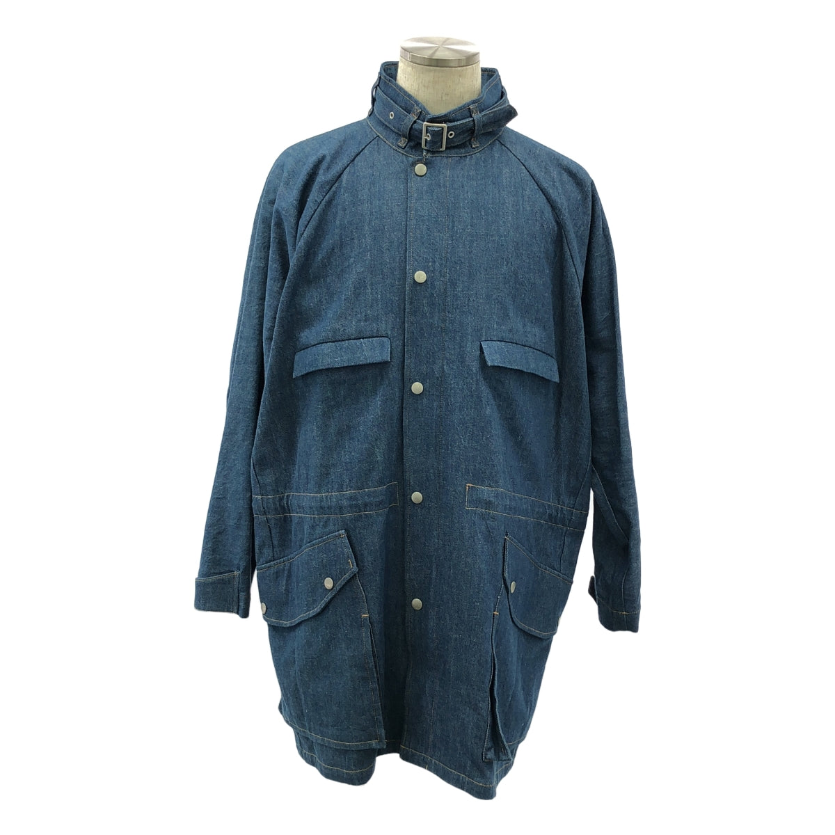 [新品] ES:S / S | 設計師牛仔長外套 | 2 | 靛藍 | 男款