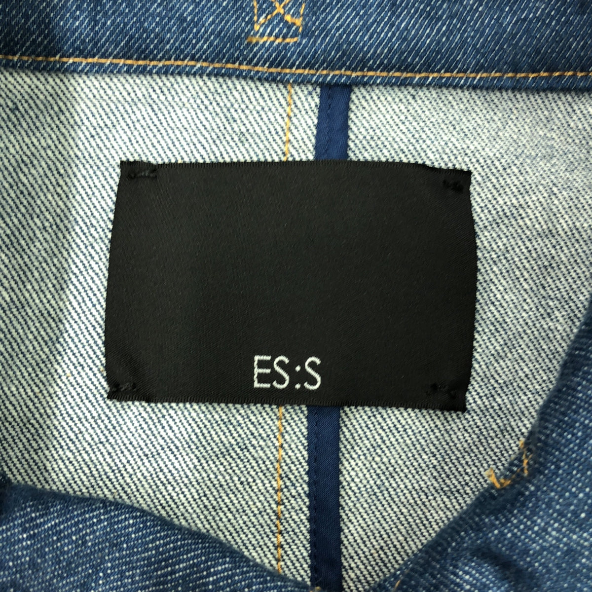 [新品] ES:S / S | 設計師牛仔長外套 | 2 | 靛藍 | 男款