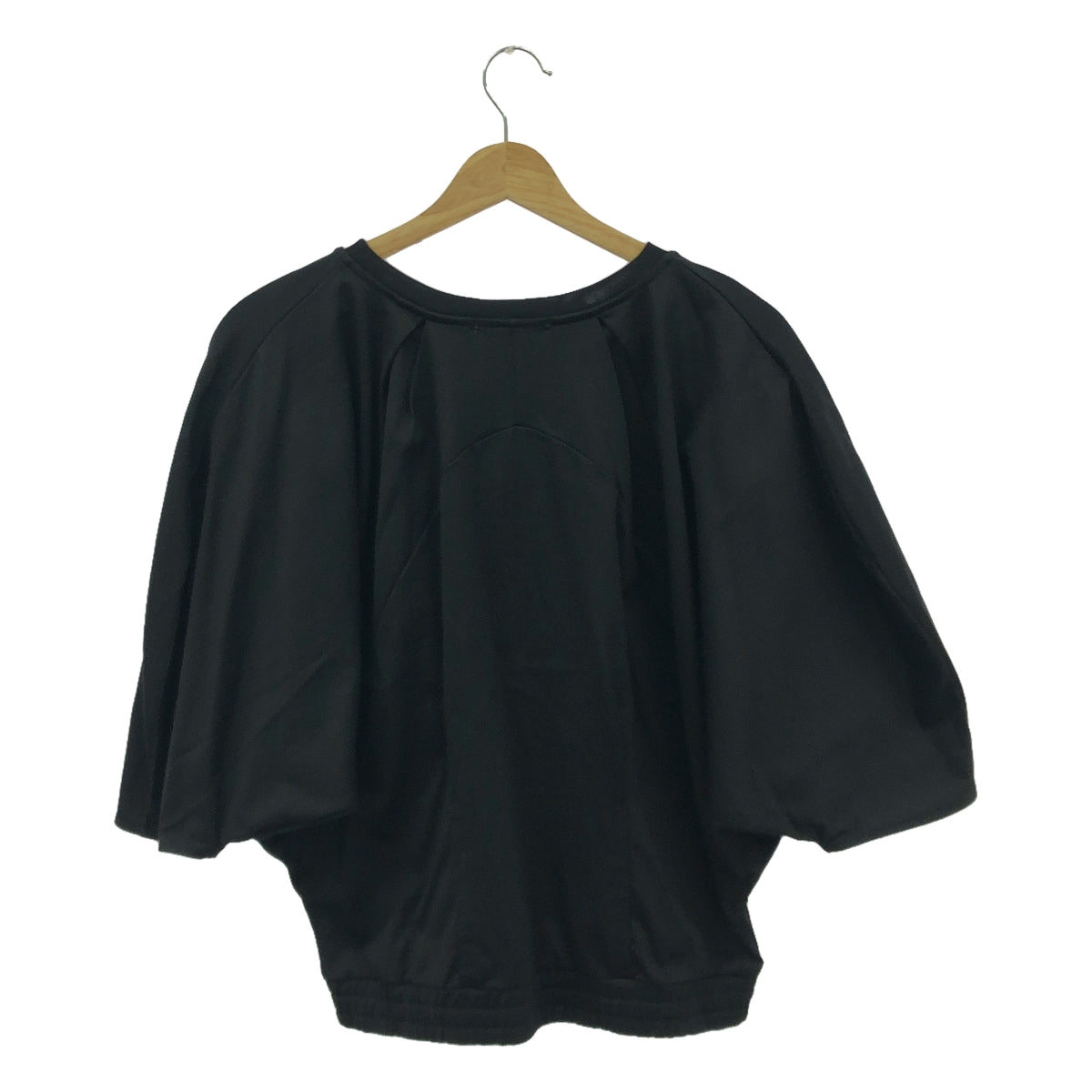 CINOH / チノ | COTTON JERSEY DOLMAN SLEEVE T Tシャツ | 36 | ブラック | レディース