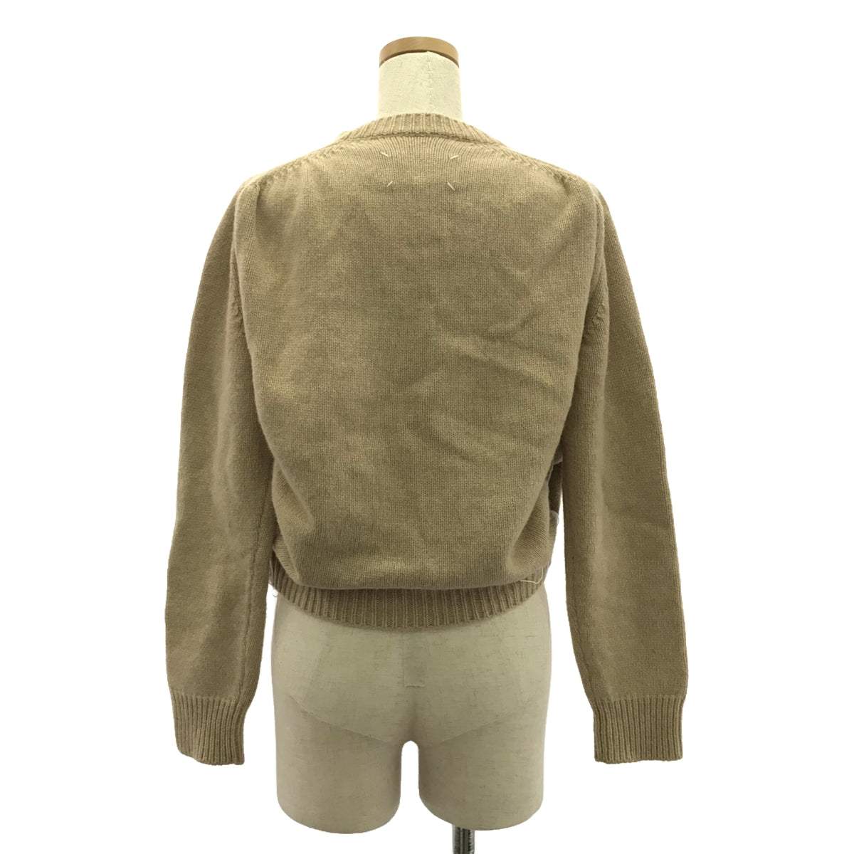 Maison Margiela | 2020秋冬 |羊毛針織套頭衫 | XS |米色 |女性的