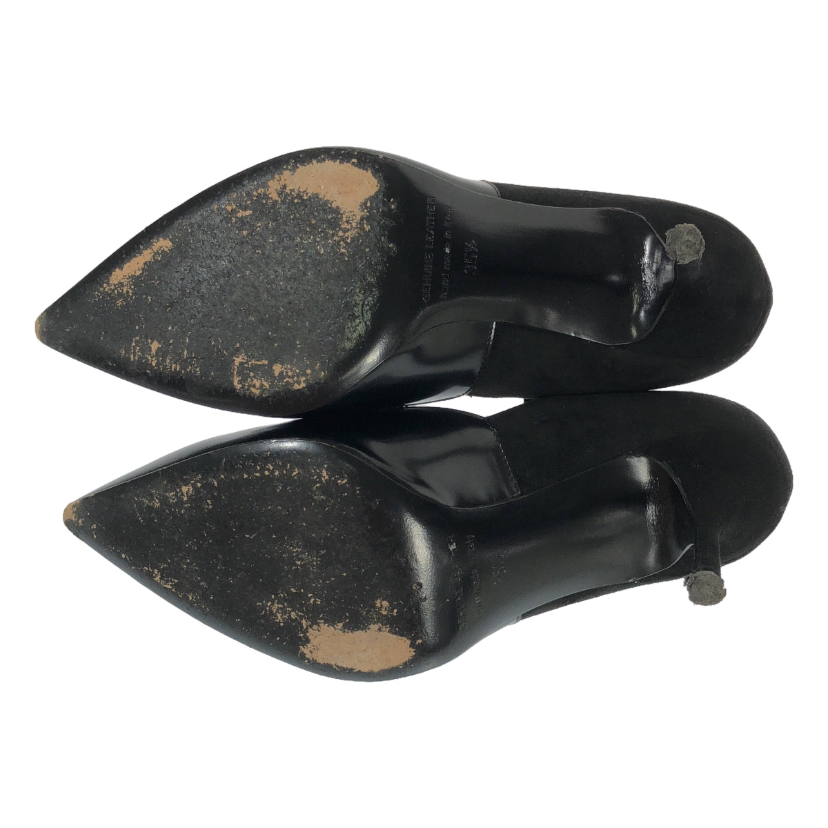 PIERRE HARDY | Leather suede switching heel pumps | 35 1/2 |