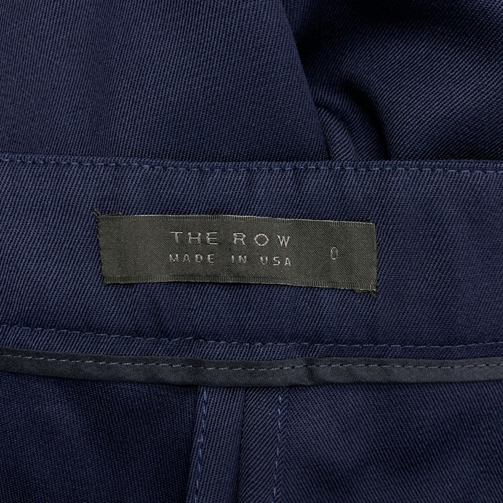 THE ROW | 純羊毛直筒褲 | 0碼 | 女款