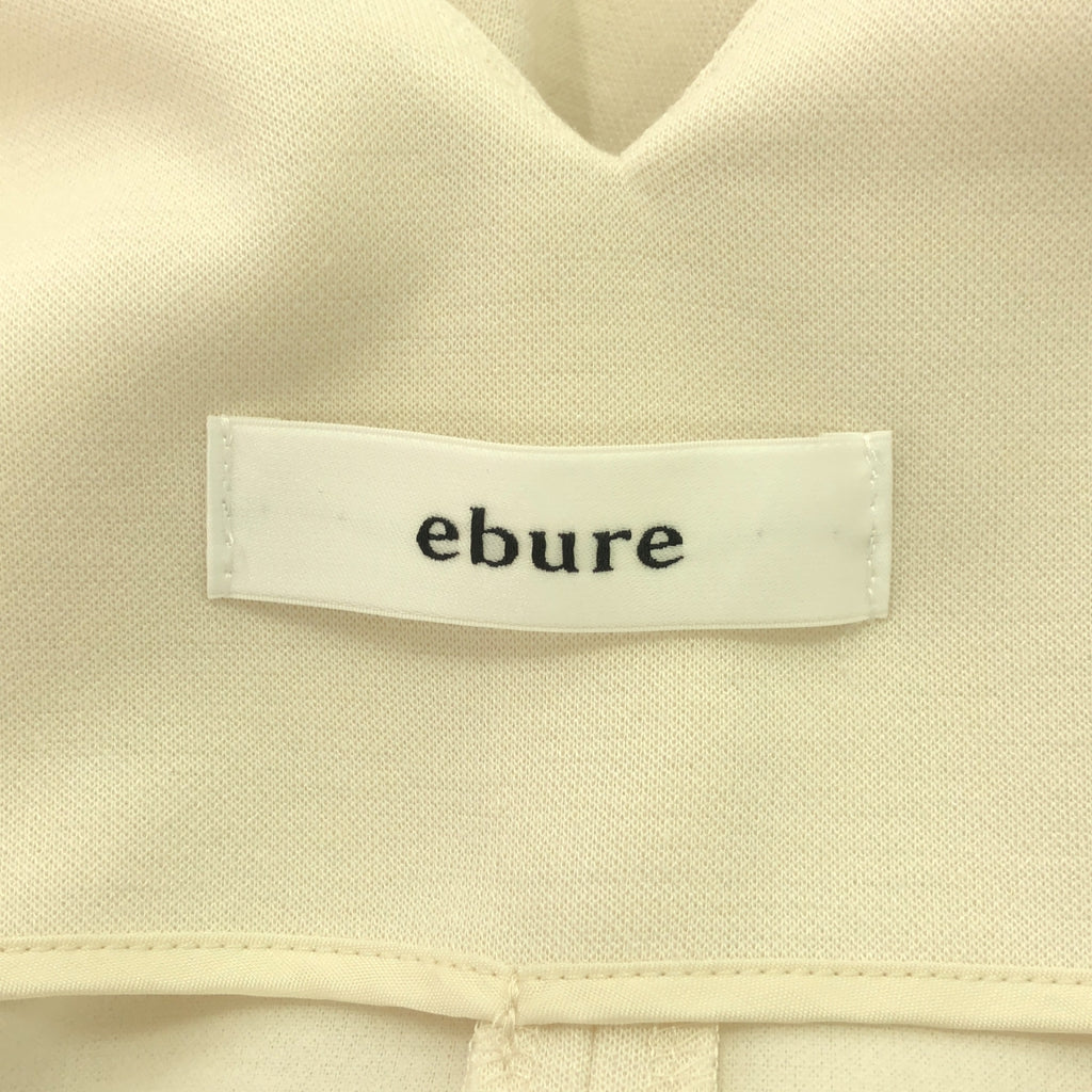 ebure / エブール | ポリウール オールインワン ジャンプスーツ | 38 | アイボリー | レディース