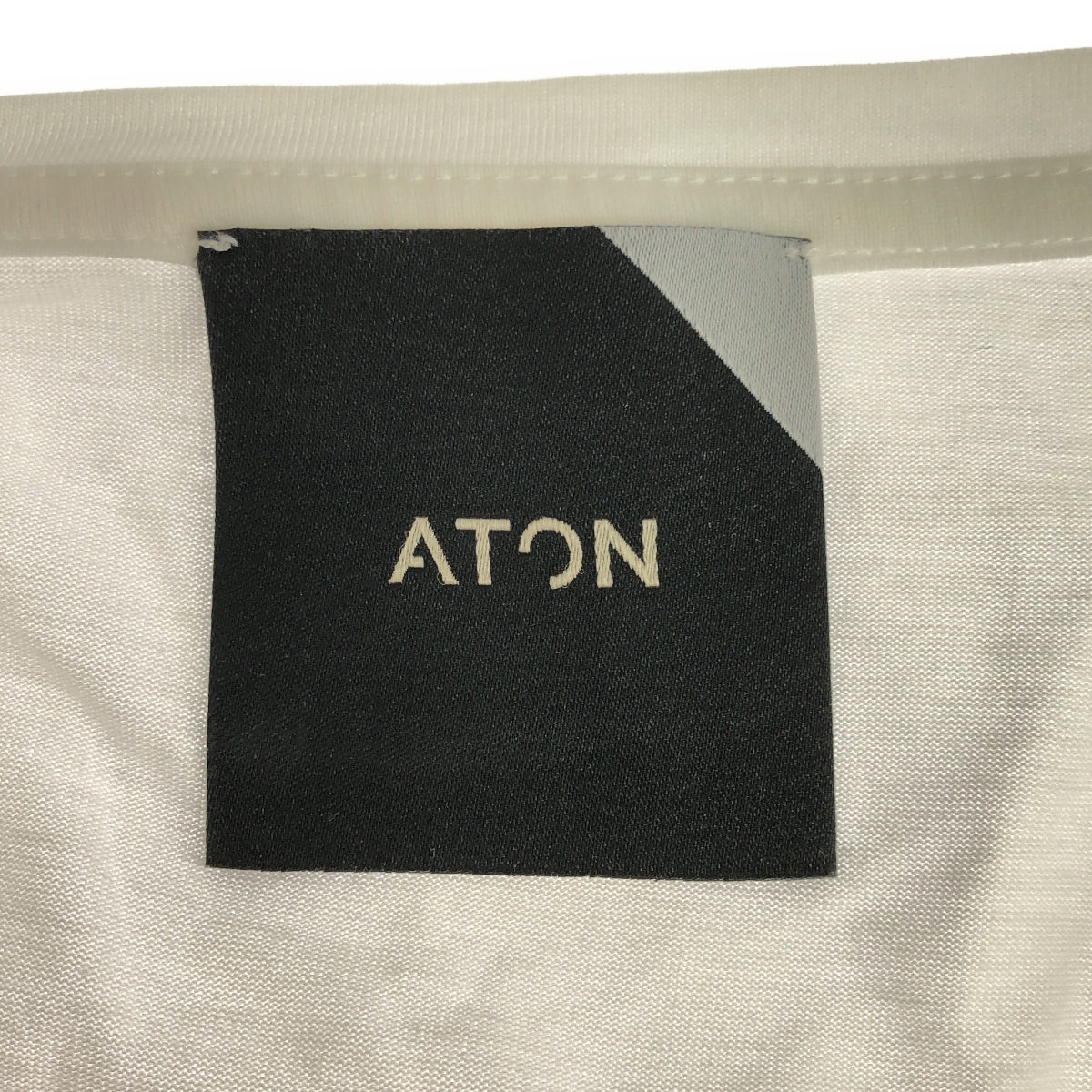 ATON / 에이턴 | SUVIN 60/2 PERFECT L/S T-SHIRT 컷소우 | 2 | 화이트 | 여성