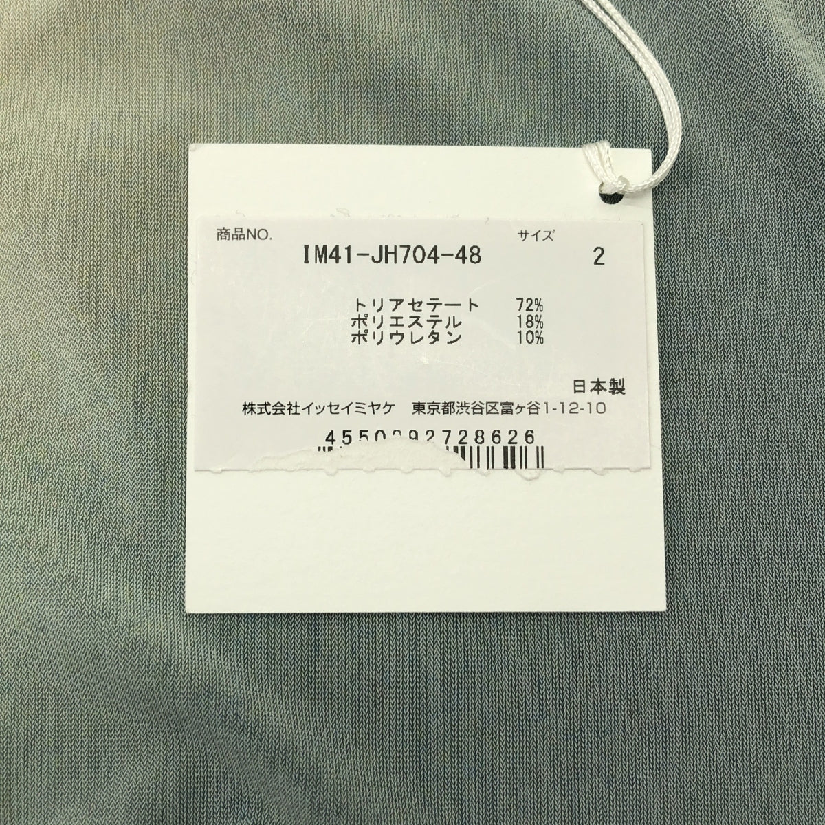 ISSEY MIYAKE / 이세이 미야케 | 2024SS | LIGHT LEAK / 라이트 누설 트리아세테이트 멀티 컬러 스트레치 드레스 원피스 | 2 |