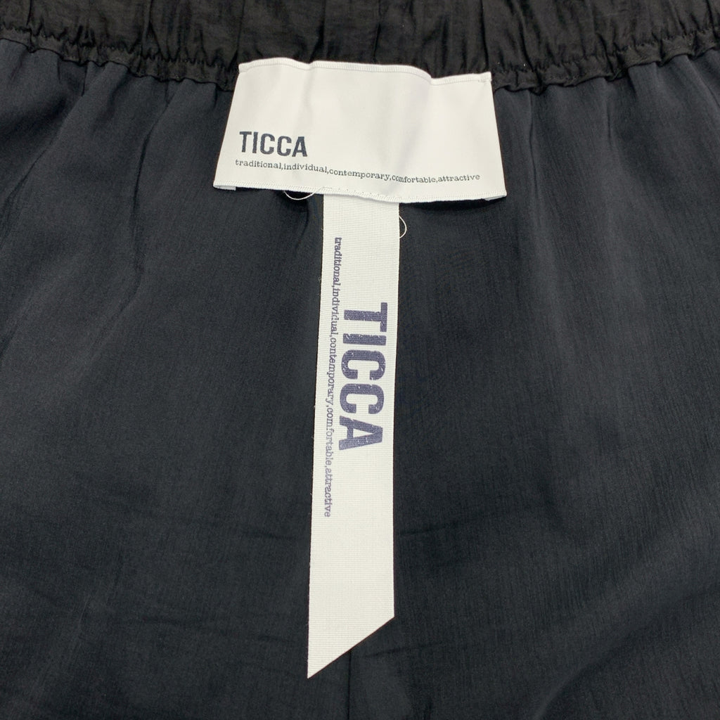 TICCA / ティッカ | ナチュラル ワッシャー ワイドパンツ | 2 | レディース