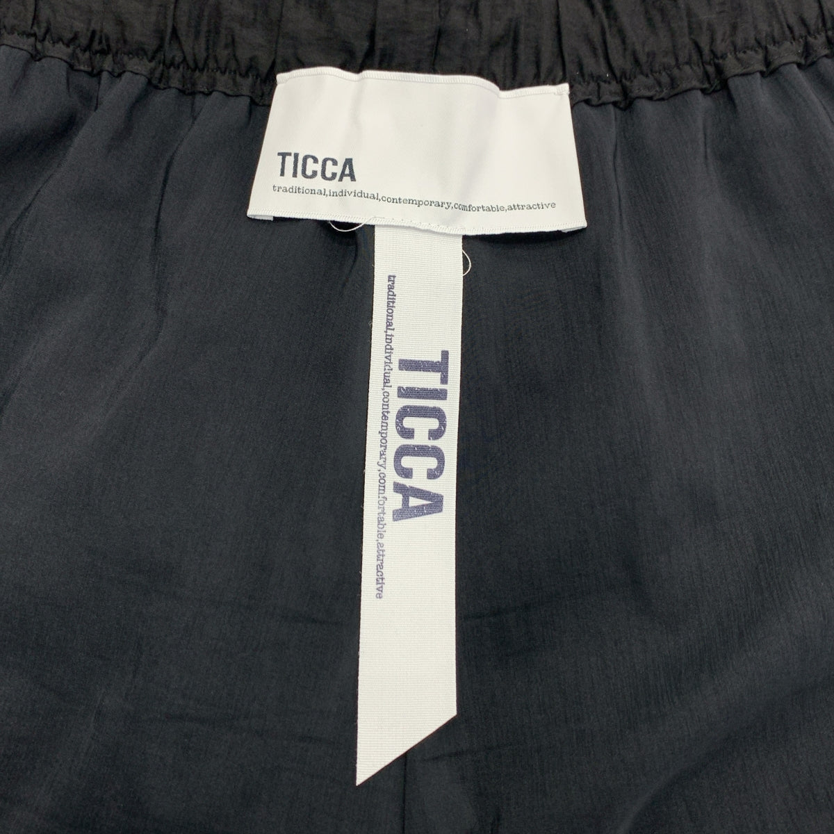 TICCA / ティッカ | ナチュラル ワッシャー ワイドパンツ | 2 | レディース